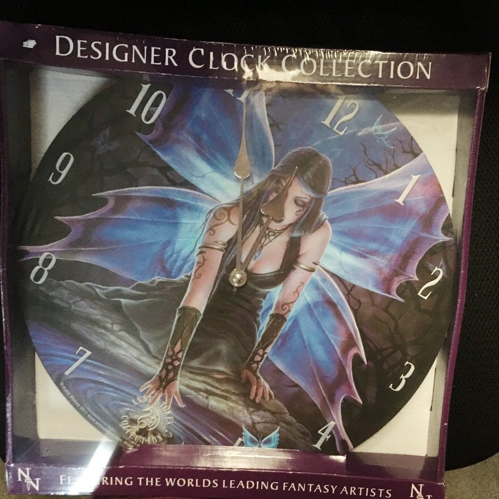 Authentic Anne Stokes Immortal Flight Wall Clock
